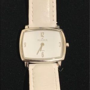Women’s Skagen Leather Watch